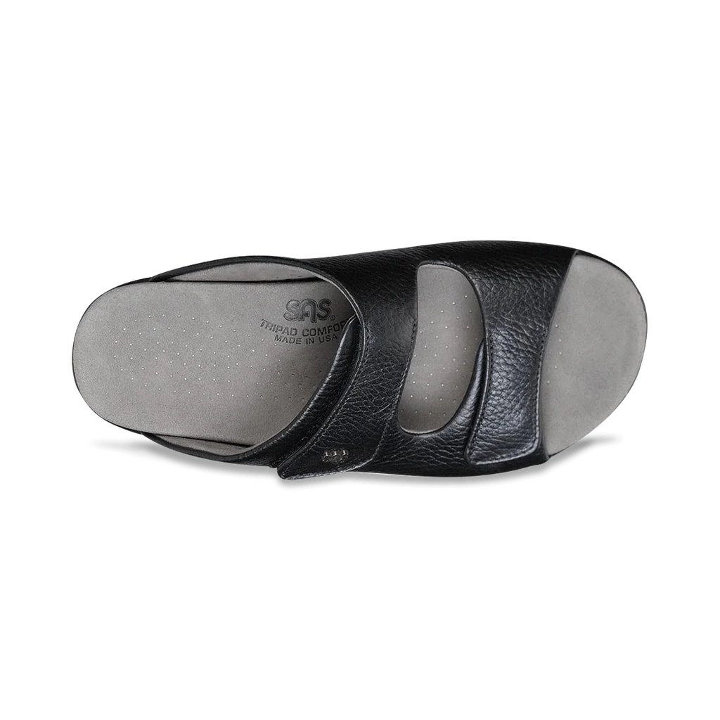 SAS Cozy Slide Sandal Black Women s Brown s Shoe Fit Co. Longview